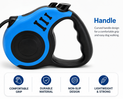 Paw & Holler™ 16.5FT Retractable Dog Leash