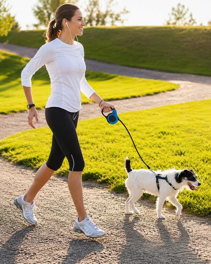 Paw & Holler™ 16.5FT Retractable Dog Leash