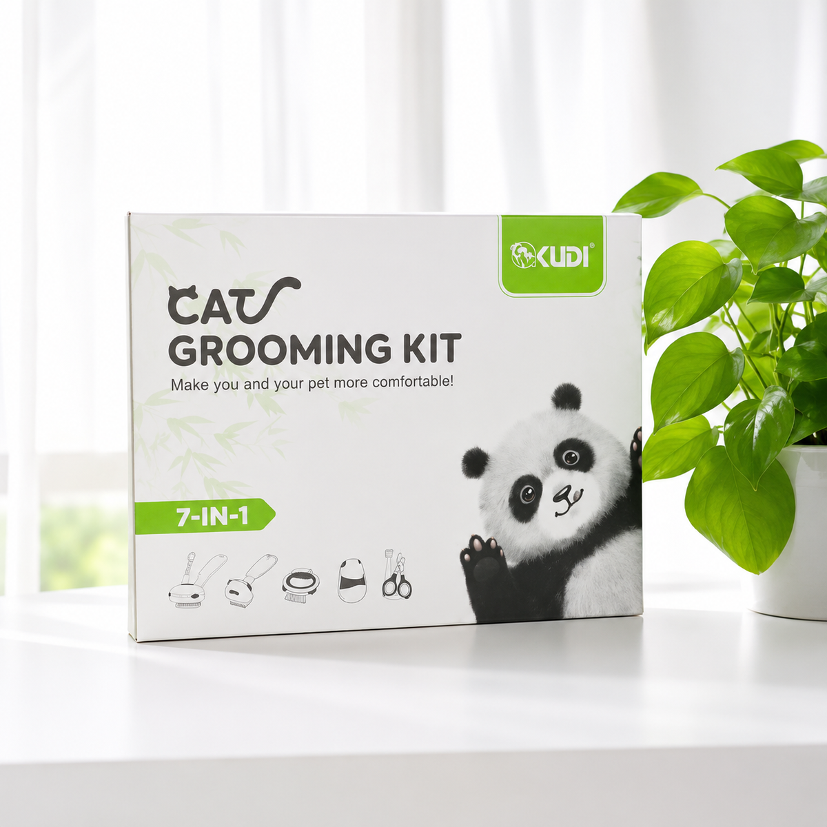 Paw & Holler™ 7-in-1 Pet Grooming Kit
