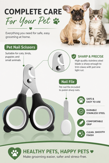 Paw & Holler™ 7-in-1 Pet Grooming Kit